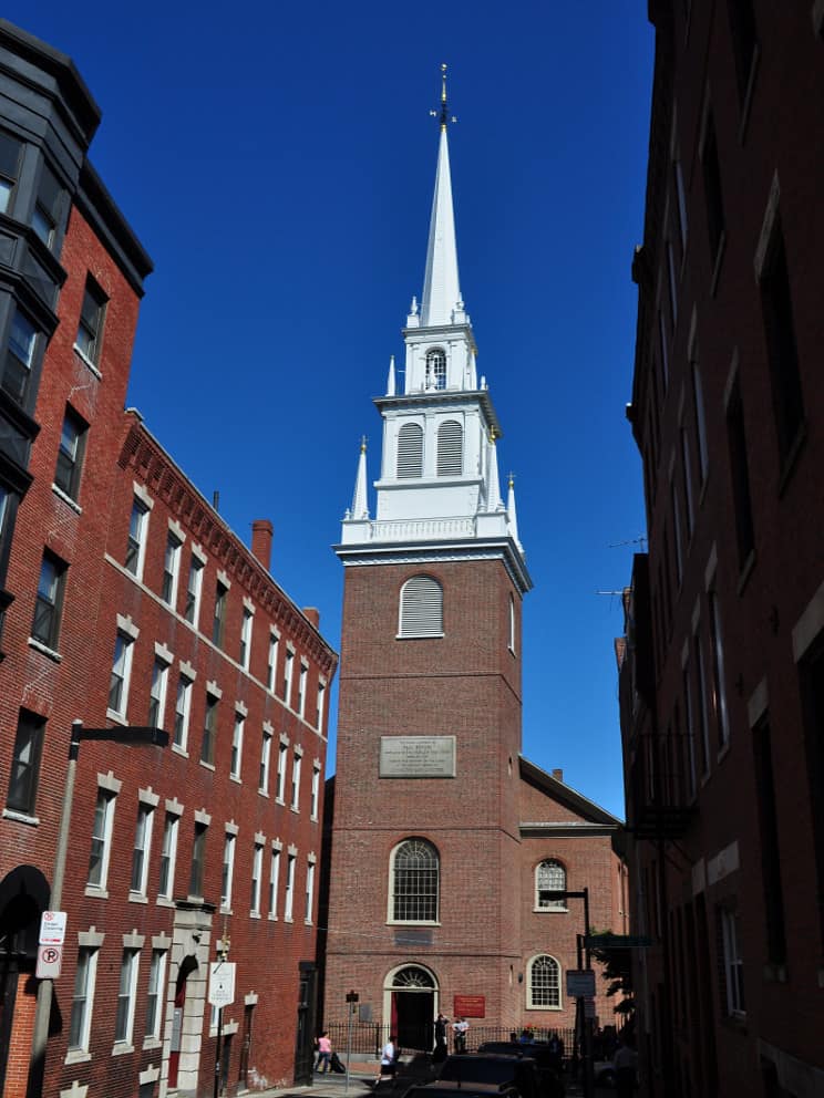Old North Church: Located in Boston, Massachusetts