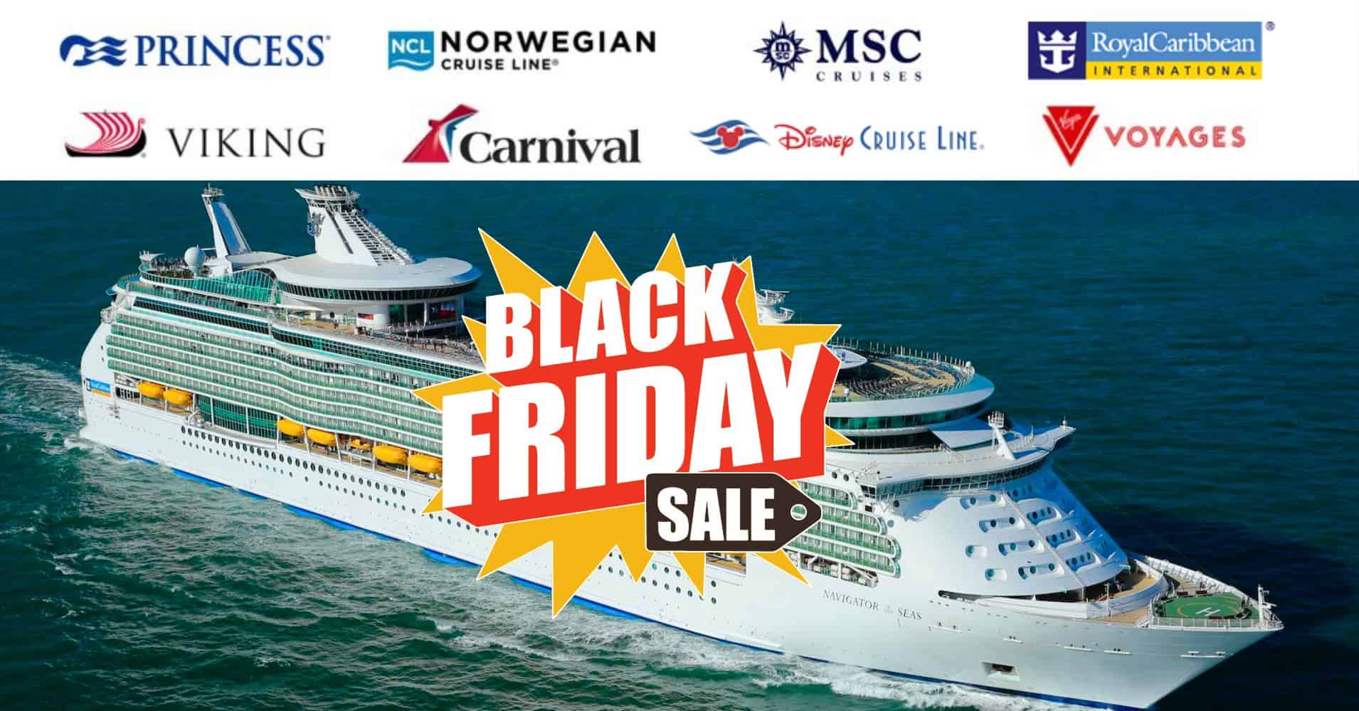 Black Friday meets cruising in an epic sale on a luxury cruise ship.